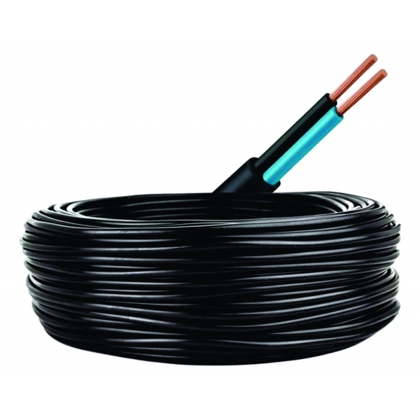Cabo PP Flexível Multipolar HEPR 90°C 0,6/1 Kv 2x6,00mm - Cabo PP Flexível