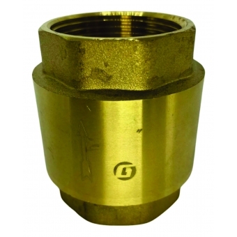 Válvula de Retenção Vertical em Latão 1.1/4"