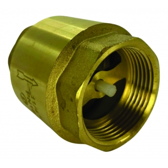 Válvula de Retenção Vertical em Latão 1.1/4"