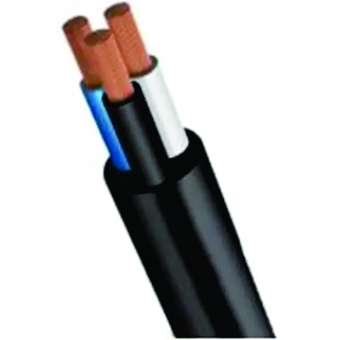 Cabo PP Flexível Multipolar HEPR 90°C 0,6/1 Kv 3x1,50mm
