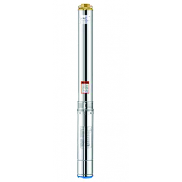 Motobomba Submersa EDWIN 4QJ2-08 POT.:0,75HP TRIFÁSICO 180/250Vac - 4QJ